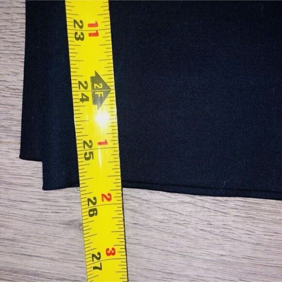 St. John Yellow Label Navy Women’s Pants Stretch Straight Leg Size 10 - Picture 13 of 13